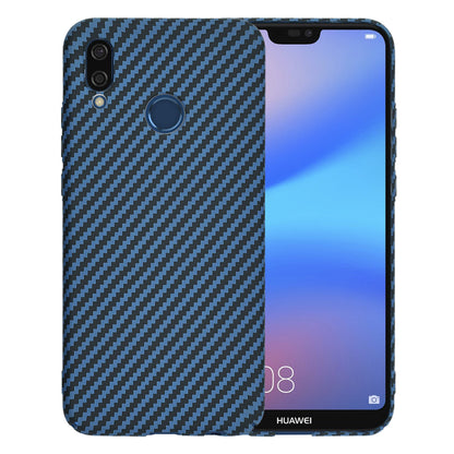 Θήκη για Huawei P20 Lite, Techsuit, Carbonite FiberShell, Τυρκουάζ