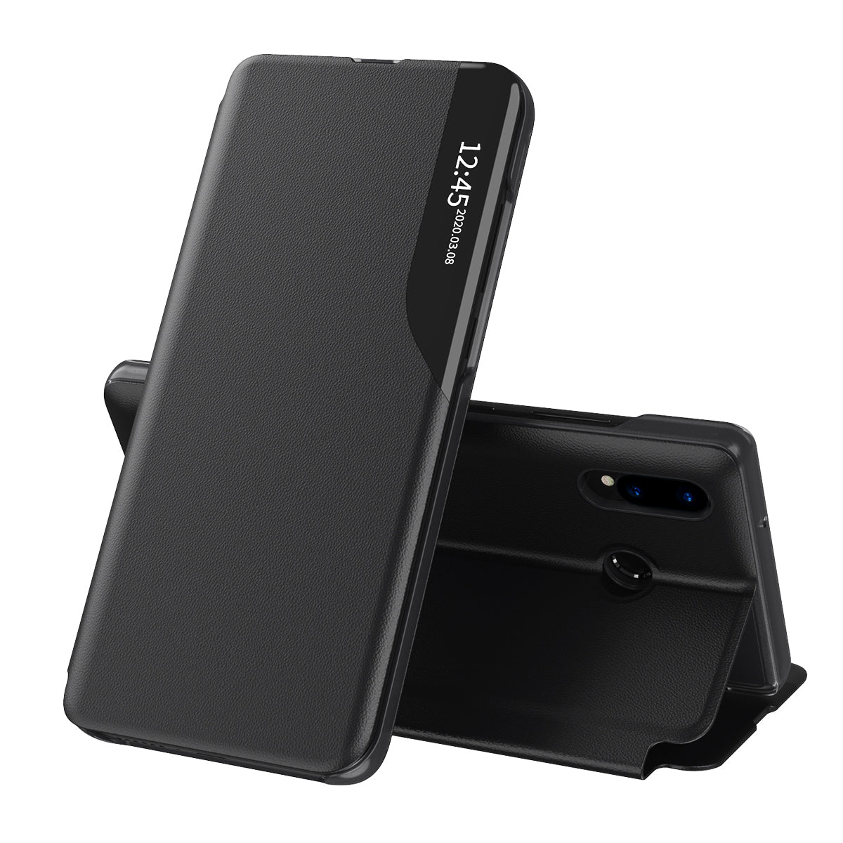 Θήκη για Huawei P20 Lite, Techsuit, eFold, Μαύρη