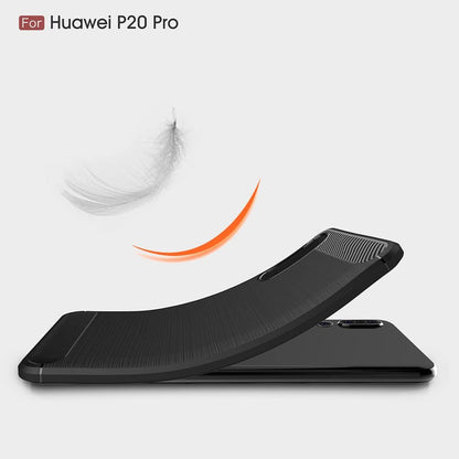 Θήκη για Huawei P20 Pro, Techsuit, Carbon, Μαύρο
