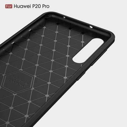 Θήκη για Huawei P20 Pro, Techsuit, Carbon, Μαύρο