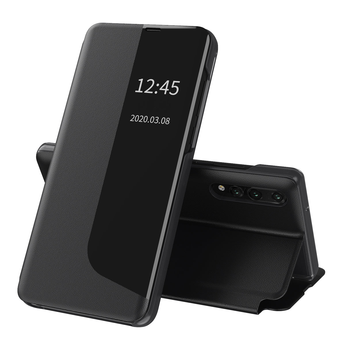 Θήκη για Huawei P20 Pro, Techsuit, eFold, Μαύρη