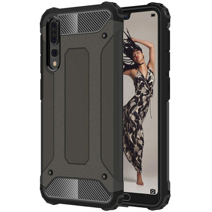 Θήκη για Huawei P20 Pro, Techsuit, Hybrid Armor, Μαύρη