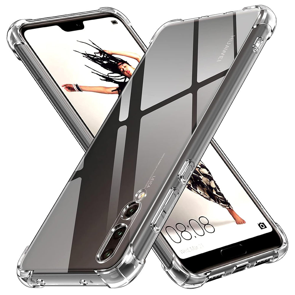 Θήκη για Huawei P20 Pro, Techsuit, Ανθεκτική σε Κρούσεις Διαφανής, Διάφανη