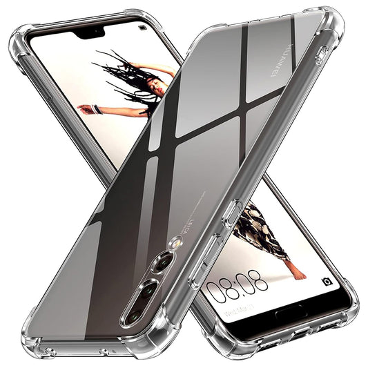 Θήκη για Huawei P20 Pro, Techsuit, Ανθεκτική σε Κρούσεις Διαφανής, Διάφανη