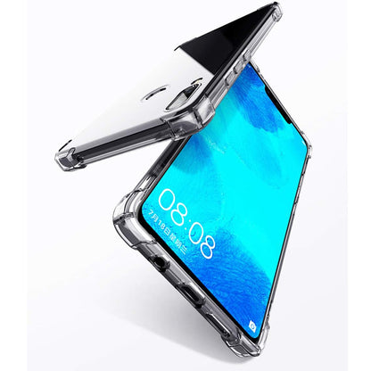 Θήκη για Huawei P20, Techsuit, Ανθεκτική σε Κρούσεις Διαφανής, Διάφανη