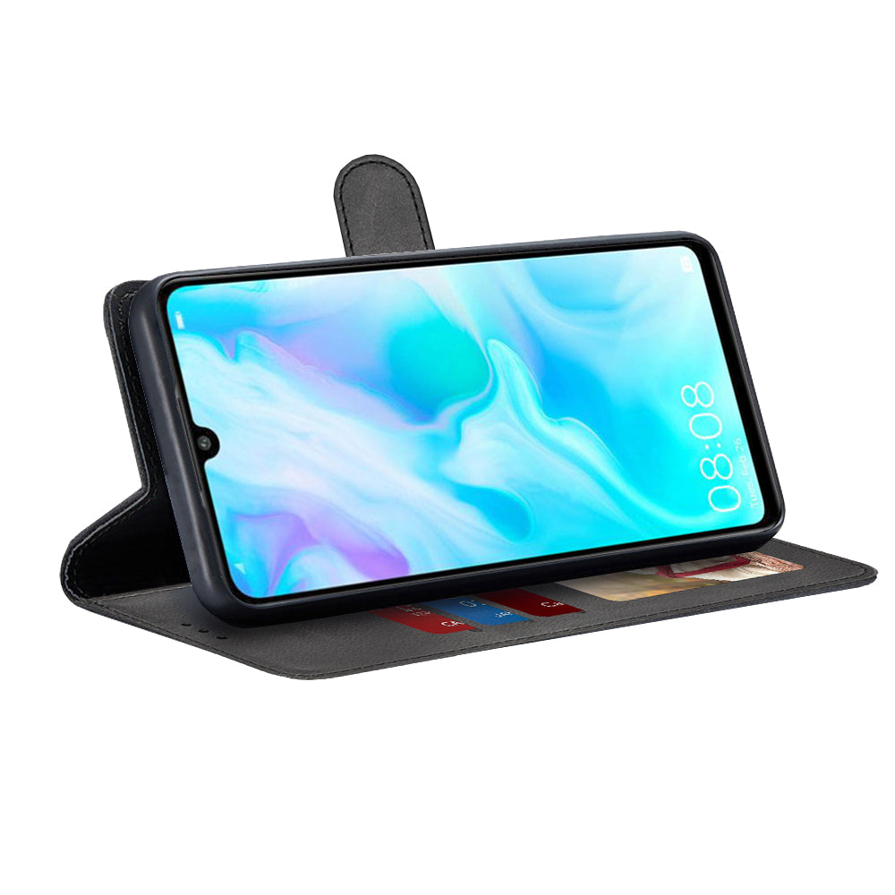 Θήκη για Huawei P30 lite New Edition / P30 lite, Techsuit, Diary Book, Μαύρη