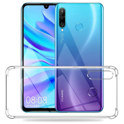 Θήκη για Huawei P30 lite New Edition / P30 lite, Techsuit, Ανθεκτική σε Κρούσεις Διαφανής, Διαφάνεια
