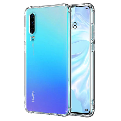 Θήκη για Huawei P30, Techsuit, Ανθεκτική σε Κρούσεις Διαφανής, Διάφανη