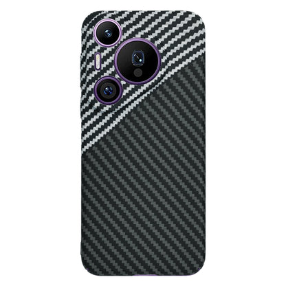 Θήκη για Huawei Pura 70 Pro, Techsuit, Carbonite FiberShell, Μαύρο Γκρι