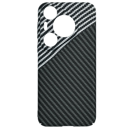 Θήκη για Huawei Pura 70 Pro, Techsuit, Carbonite FiberShell, Μαύρο Γκρι