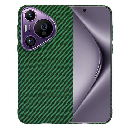Θήκη για Huawei Pura 70 Pro, Techsuit, Carbonite FiberShell, Πράσινο