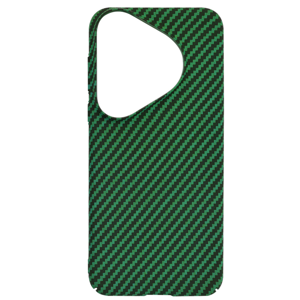 Θήκη για Huawei Pura 70 Pro, Techsuit, Carbonite FiberShell, Πράσινο
