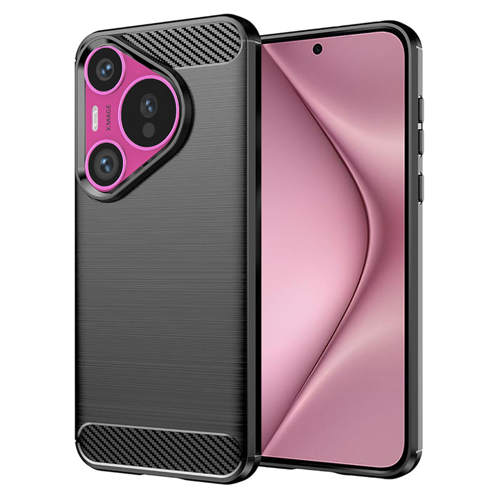 Θήκη για Huawei Pura 70, Techsuit, Carbon, Μαύρο