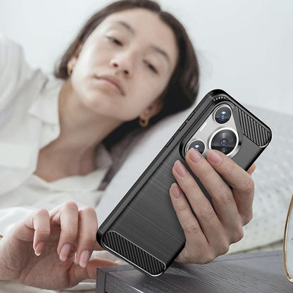 Θήκη για Huawei Pura 70, Techsuit, Carbon, Μαύρο