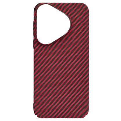 Case for Huawei Pura 70, Techsuit, Carbonite FiberShell, Red