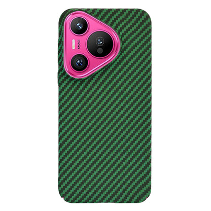 Case for Huawei Pura 70, Techsuit, Carbonite FiberShell, Green