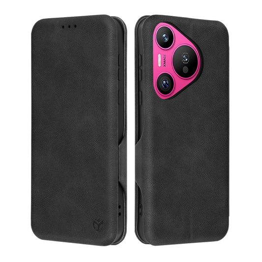 Θήκη για Huawei Pura 70, Techsuit, Safe Wallet Plus, Μαύρο