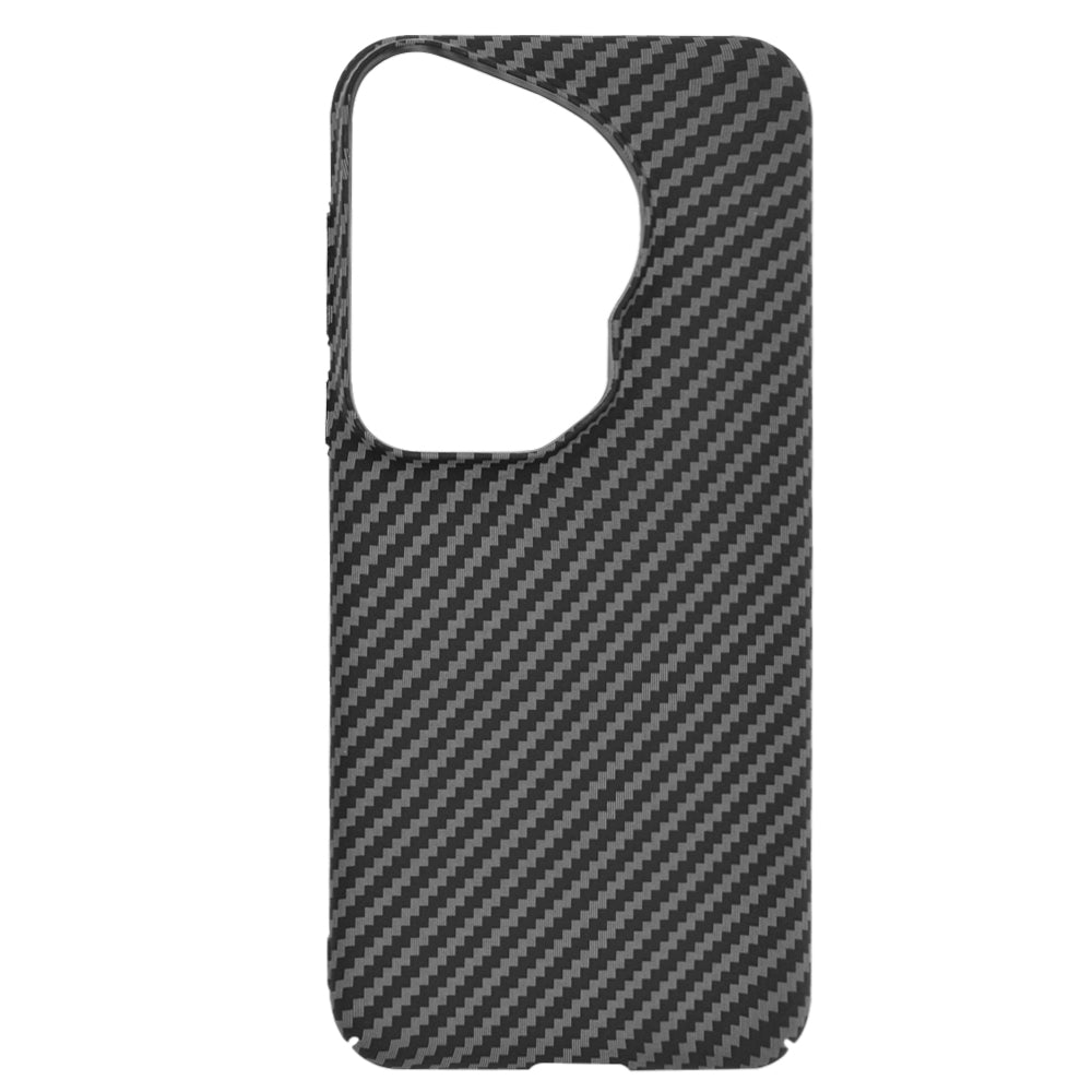Case for Huawei Pura 70 Ultra, Techsuit, Carbonite FiberShell, Black