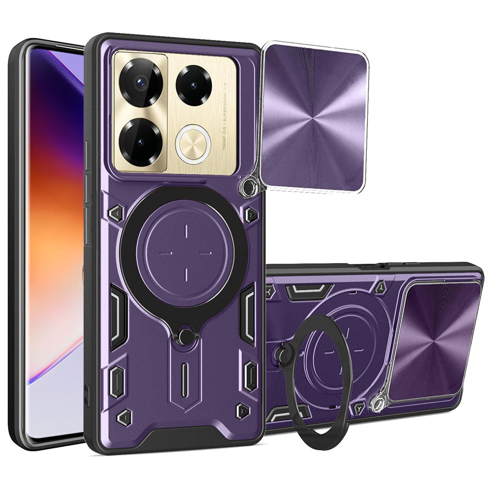 Θήκη για Infinix Note 40 Pro+, Techsuit, CamGuard Pro, Μωβ