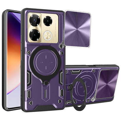 Θήκη για Infinix Note 40 Pro+, Techsuit, CamGuard Pro, Μωβ