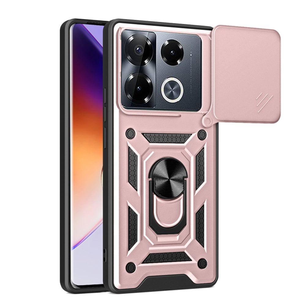 Θήκη για Infinix Note 40 Pro+, Techsuit, CamShield, Ροζ