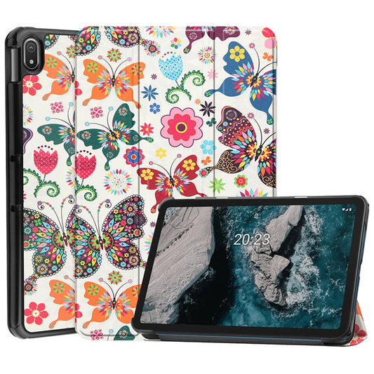 Θήκη για Lenovo Idea Tab 11, Techsuit, FoldPro Butterfly, Πολύχρωμη