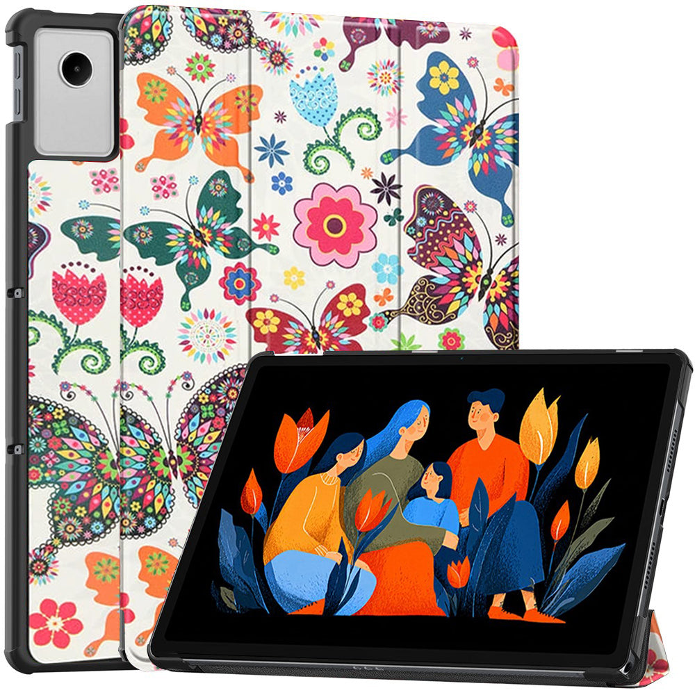 Θήκη για Lenovo Idea Tab Plus, Techsuit, FoldPro Butterfly, Πολύχρωμη