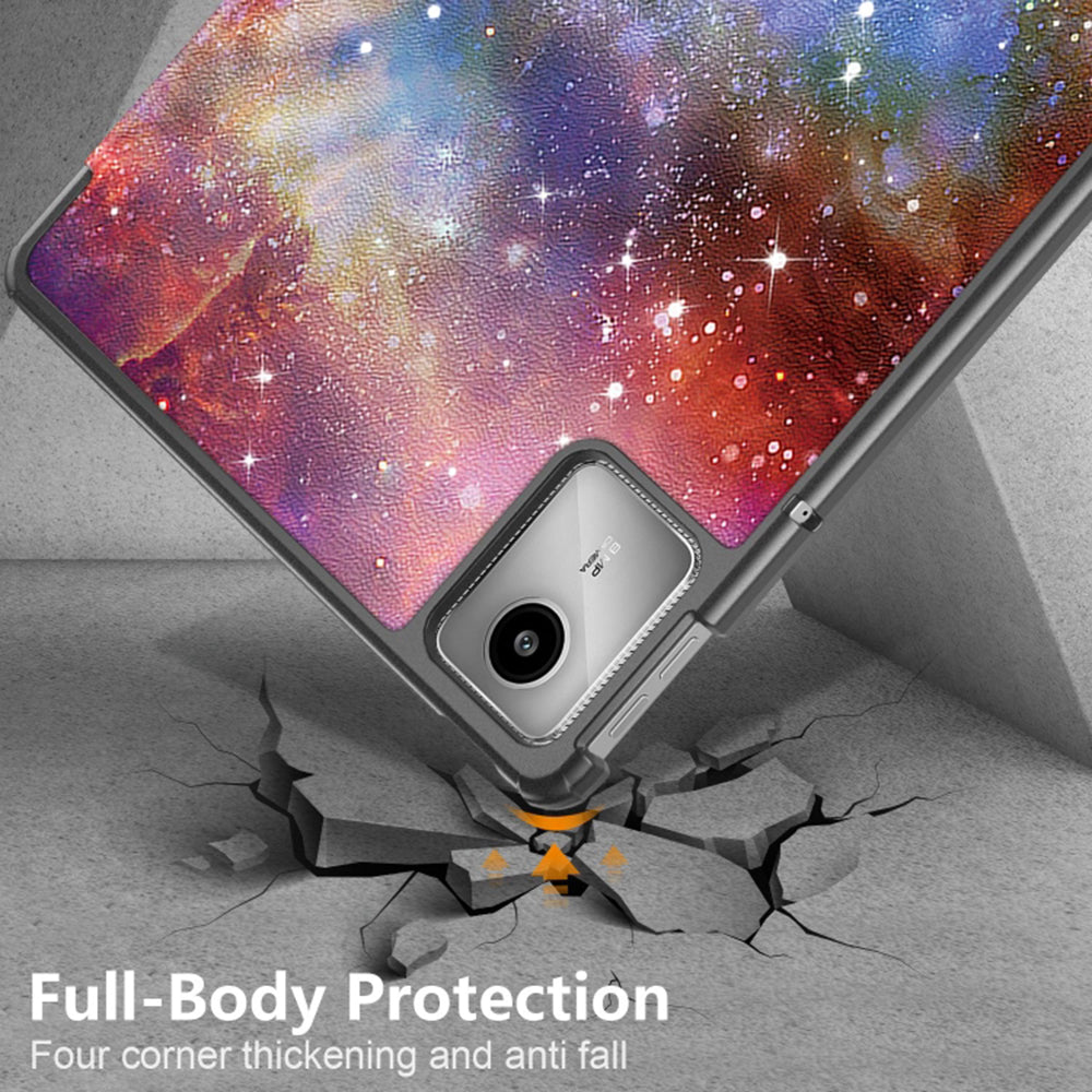 Θήκη για Lenovo Tab M11, Techsuit, FoldPro Galaxy, Πολύχρωμο
