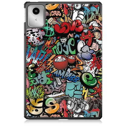 Case for Lenovo Tab M11, Techsuit, FoldPro Urban Vibe, Multicolor