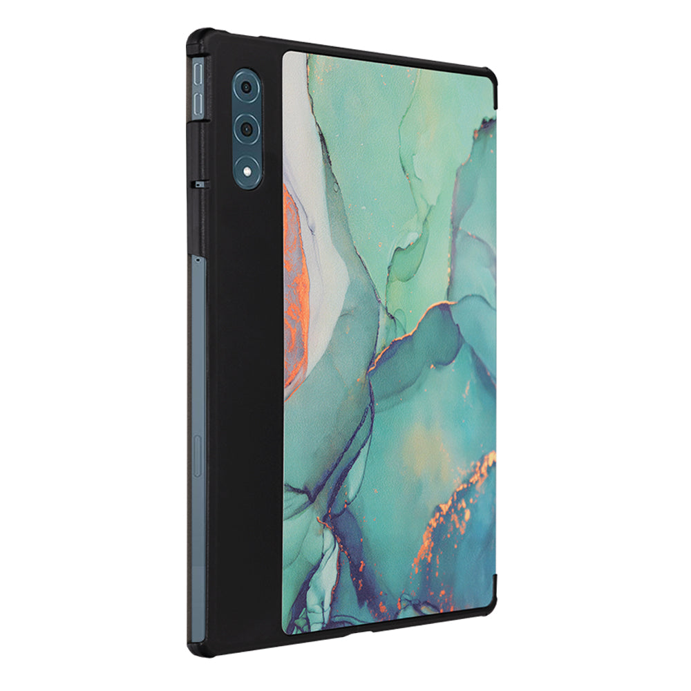 Θήκη για Lenovo Yoga Tab Plus, Techsuit, FoldPro Green Time, Πολύχρωμο