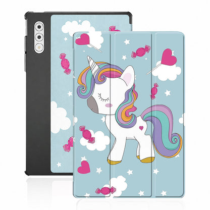 Θήκη για Lenovo Yoga Tab Plus, Techsuit, FoldPro Unicorn, Πολύχρωμο
