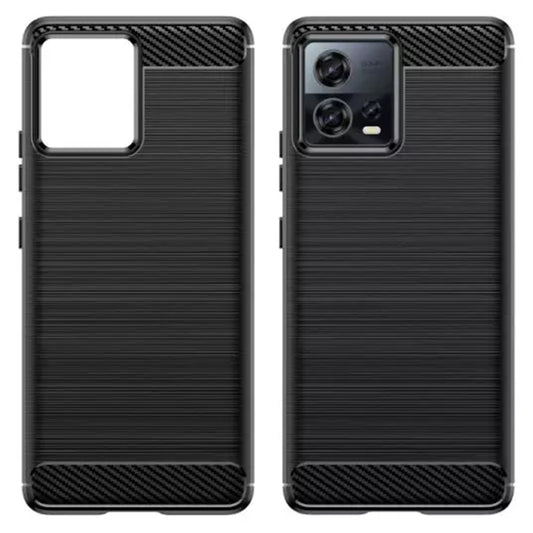 Θήκη για Motorola Edge 30 Fusion, Techsuit, Carbon, Μαύρο