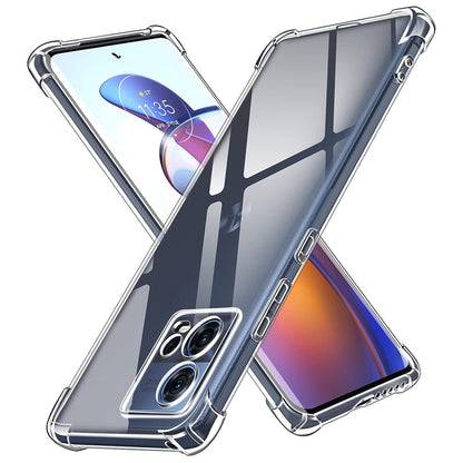 Θήκη για Motorola Edge 30 Fusion, Techsuit, Ανθεκτική σε Κρούσεις Διαφανής, Διάφανη