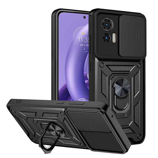 Θήκη για Motorola Edge 30 Neo, Techsuit, CamShield, Μαύρη