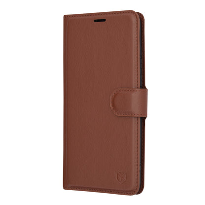 Θήκη για Motorola Edge 30 Neo, Techsuit, Leather Folio, Καφέ