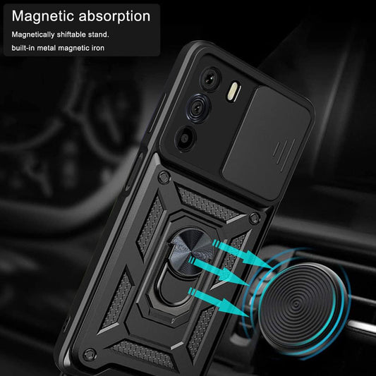 Θήκη για Motorola Edge 30, Techsuit, CamShield, Μαύρη