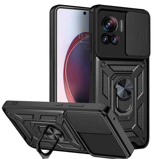 Θήκη για Motorola Edge 30 Ultra, Techsuit, CamShield, Μαύρη