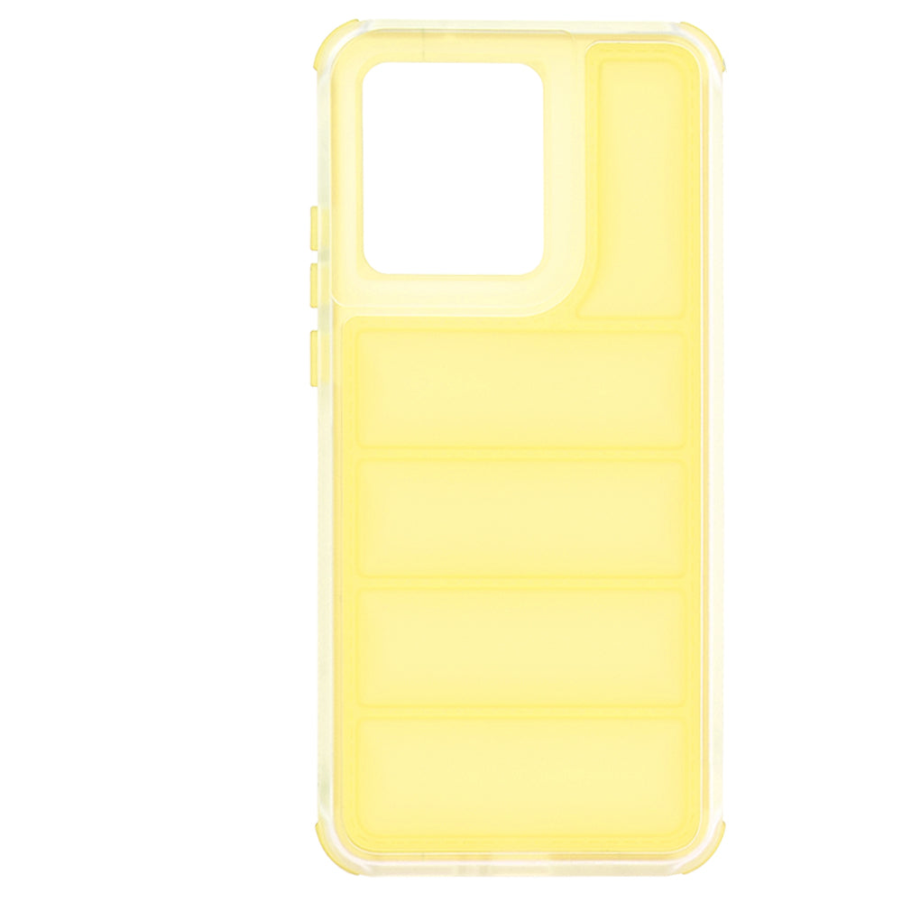 Θήκη για Motorola Edge 40 Neo, Techsuit, Wave Shield, Κίτρινη