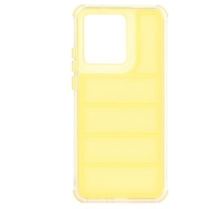 Θήκη για Motorola Edge 40 Neo, Techsuit, Wave Shield, Κίτρινη