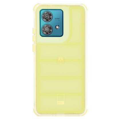 Θήκη για Motorola Edge 40 Neo, Techsuit, Wave Shield, Κίτρινη