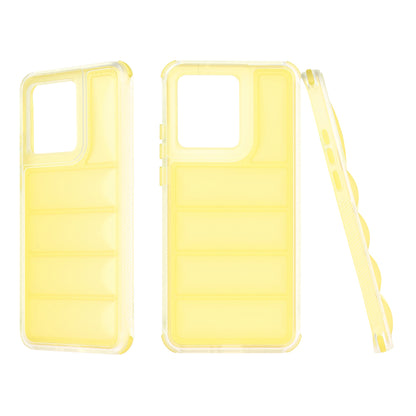 Θήκη για Motorola Edge 40 Neo, Techsuit, Wave Shield, Κίτρινη