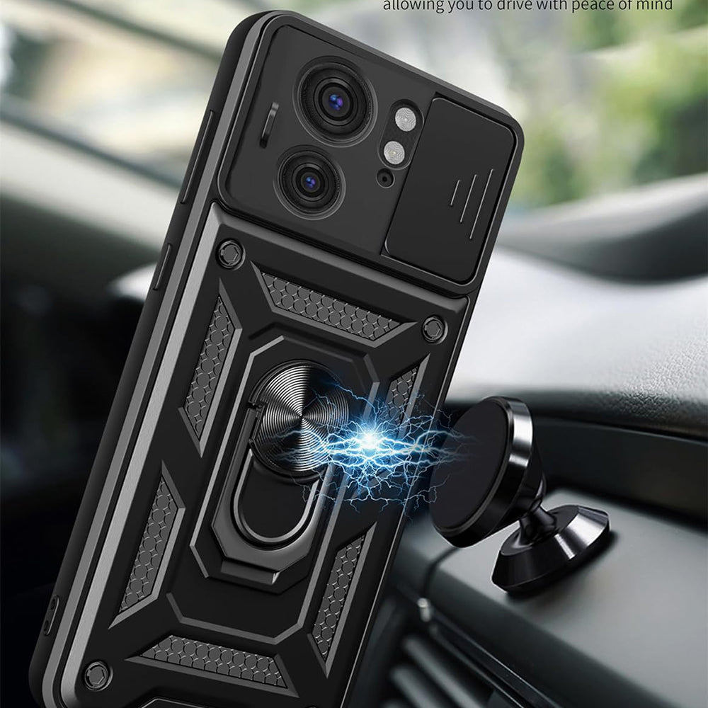 Θήκη για Motorola Edge 40, Techsuit, CamShield, Μαύρη