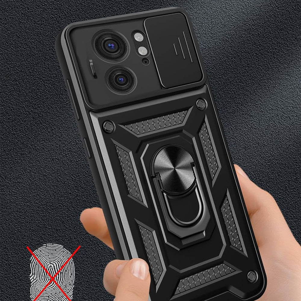 Θήκη για Motorola Edge 40, Techsuit, CamShield, Μαύρη