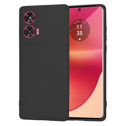 Θήκη για Motorola Edge 50 Fusion, Techsuit, SoftFlex, Μαύρη