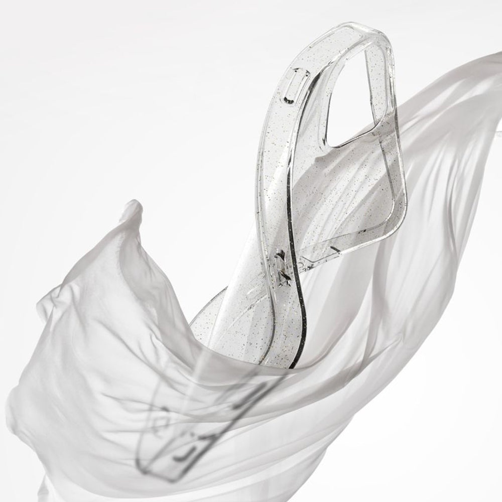 Θήκη για Motorola Edge 50 Fusion, Techsuit, SparkleSkin, Διαφανής