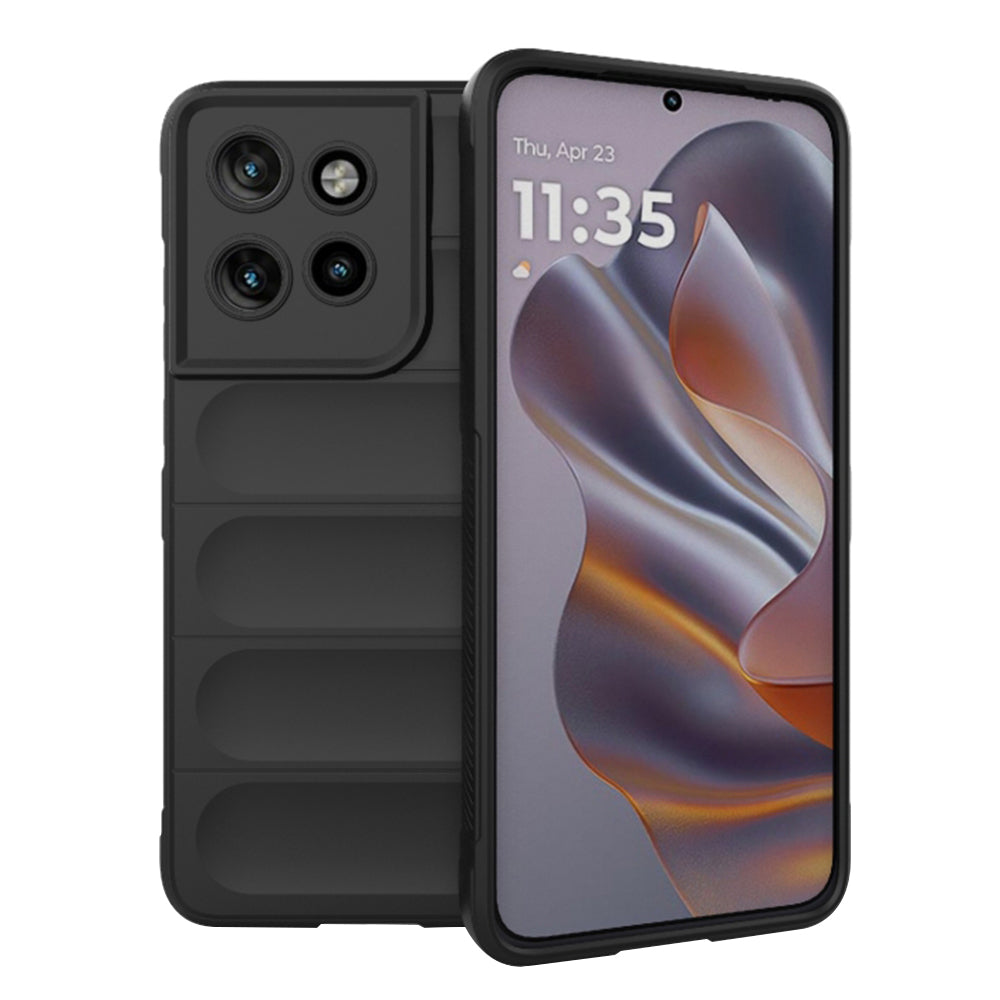 Θήκη για Motorola Edge 60 Neo / Edge 50 Neo, Techsuit, Magic Shield, Μαύρη
