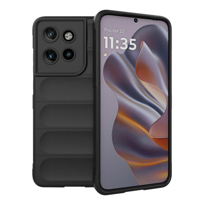 Θήκη για Motorola Edge 60 Neo / Edge 50 Neo, Techsuit, Magic Shield, Μαύρη