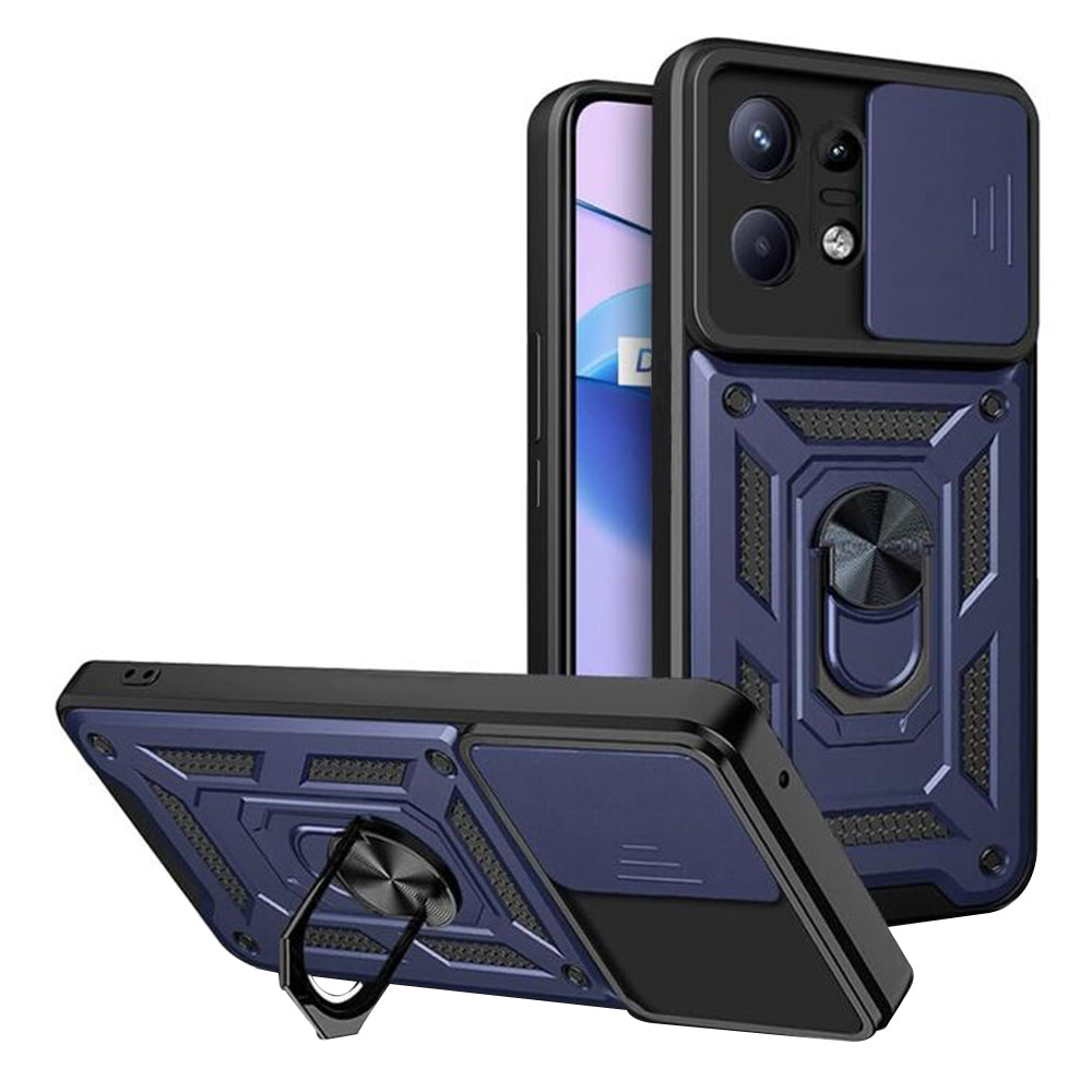 Θήκη για Motorola Edge 50 Pro, Techsuit, CamShield, Μπλε