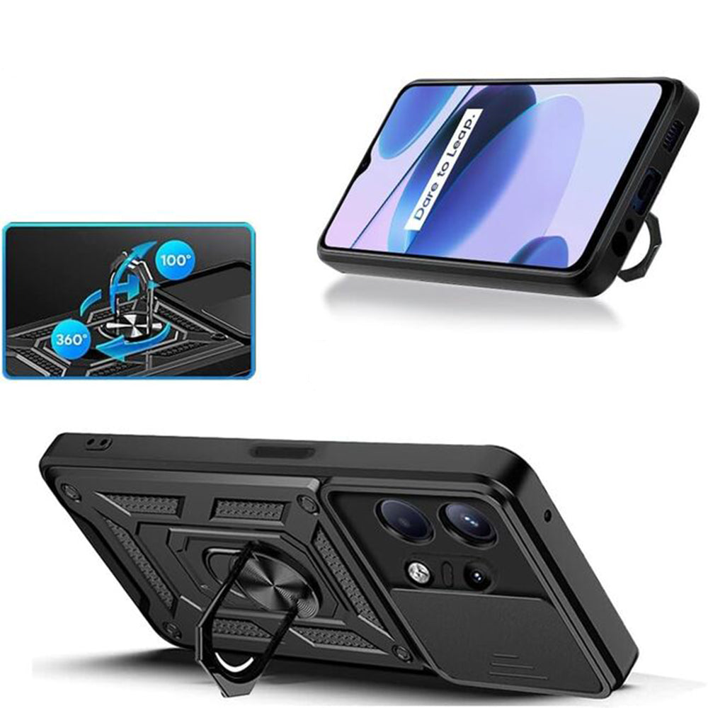 Θήκη για Motorola Edge 50 Pro, Techsuit, CamShield, Μπλε