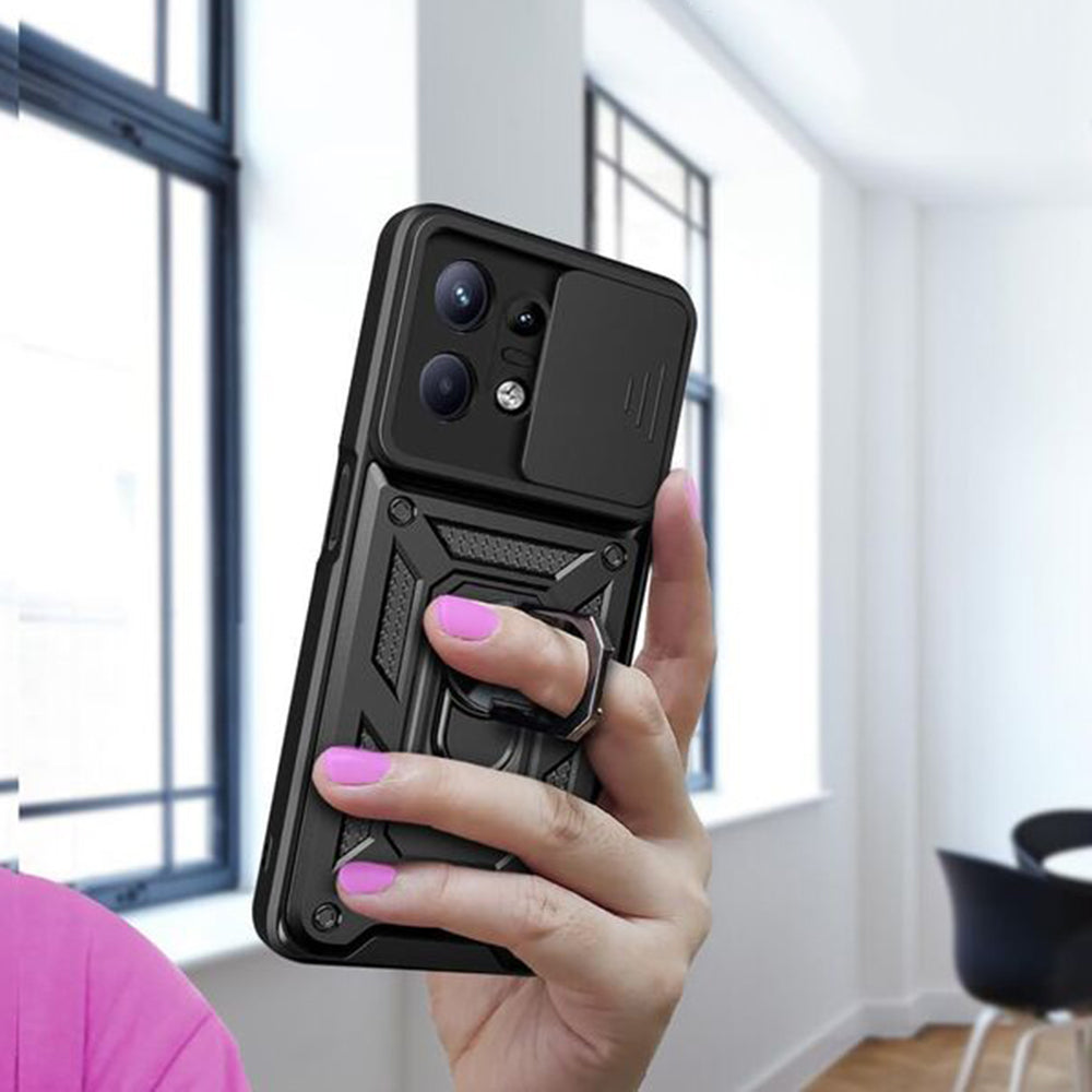 Θήκη για Motorola Edge 50 Pro, Techsuit, CamShield, Μπλε